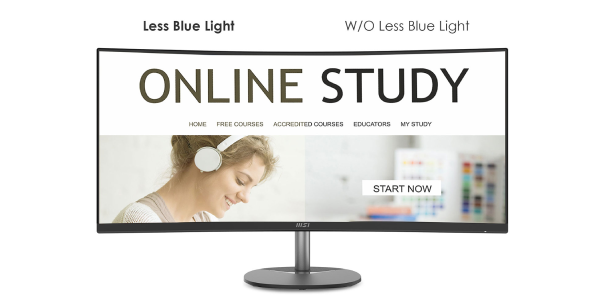 TÜV Certified – Protect Your Eyes With Less Blue Light Technology